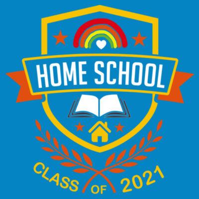 Home School - Class of 2021 - Embroidered Children's Sweatshirt Design