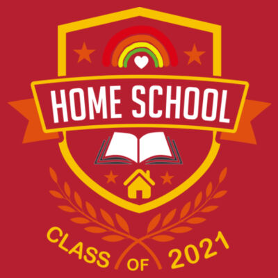 Home School - Class of 2021 - Embroidered Adult Sweatshirt Design