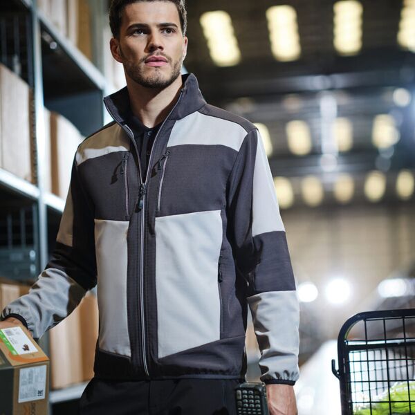 E-Volve unisex 2-layer softshell jacket Thumbnail