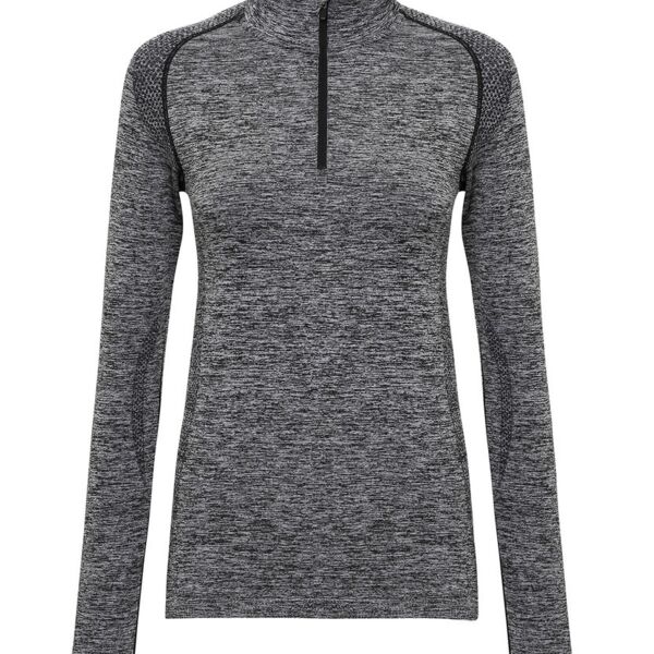 Women's TriDri® seamless '3D fit' multi-sport performance zip top Thumbnail